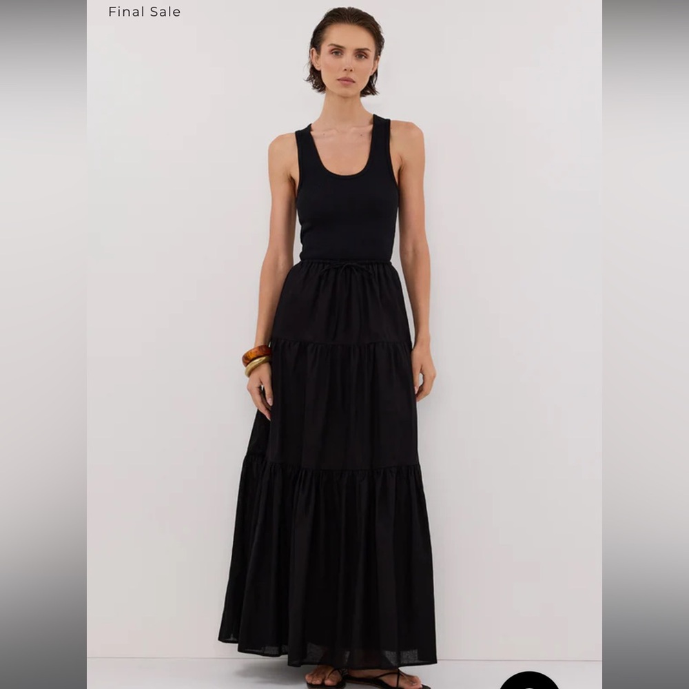 DISSH Black Maxi Skirt